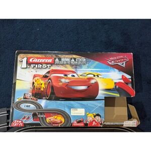 Carrera First Disney‎ Pixar Cars Slot Car Race Track Set Lightning McQueen